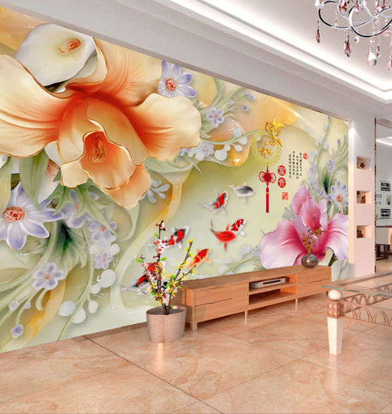 玉雕背景墻彩印 (214)