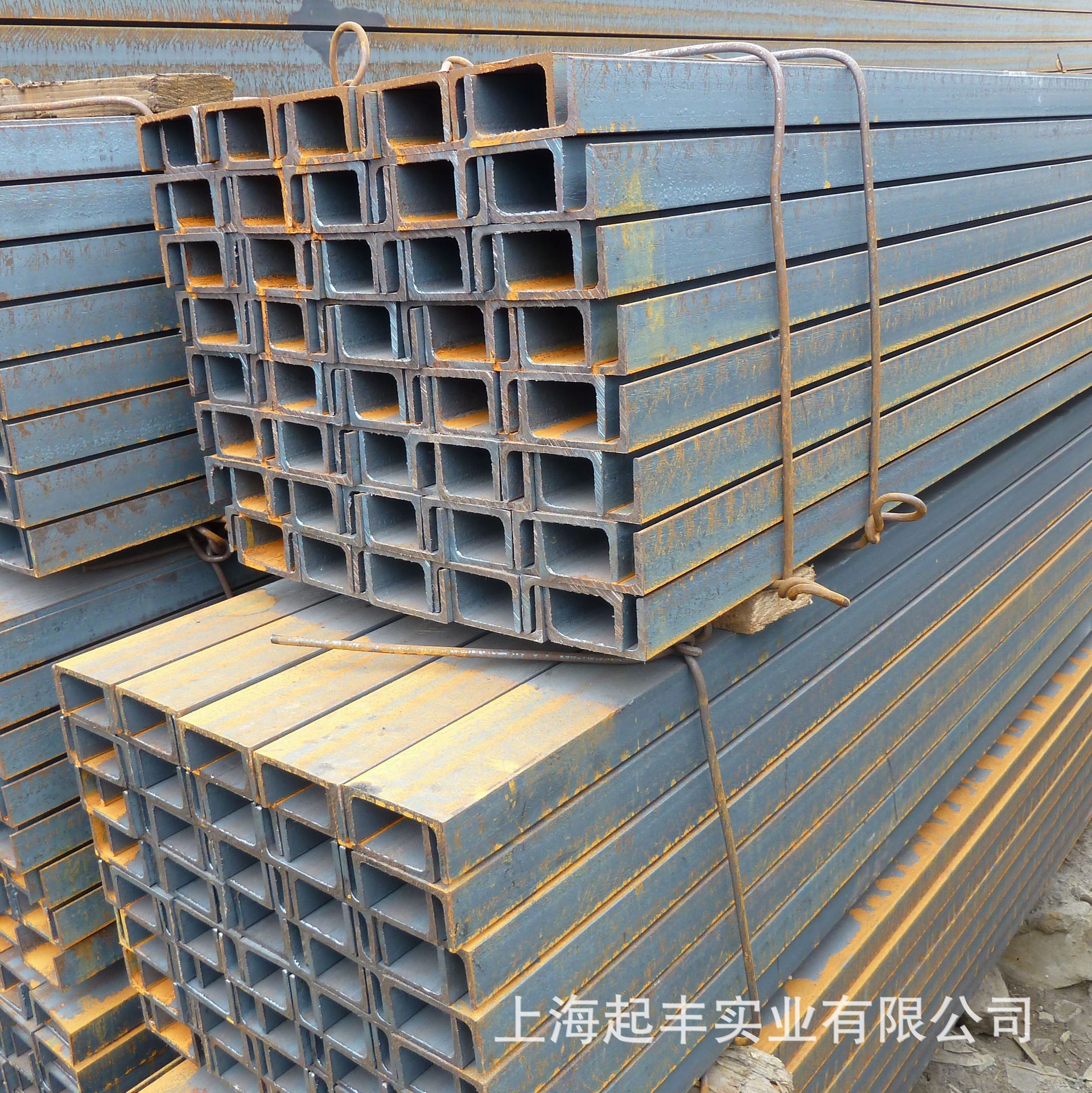 供应各种规格U型槽钢热轧槽钢 Q235B唐钢 上海金山仓库现货批发