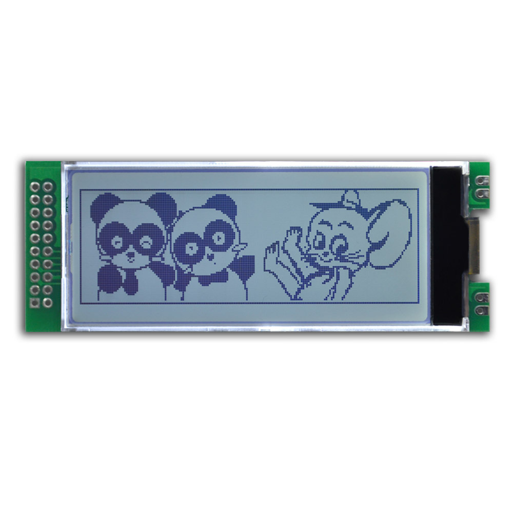 液晶显示模块19264点阵屏带PCB板  接口，并口/串口/IIC接口可选