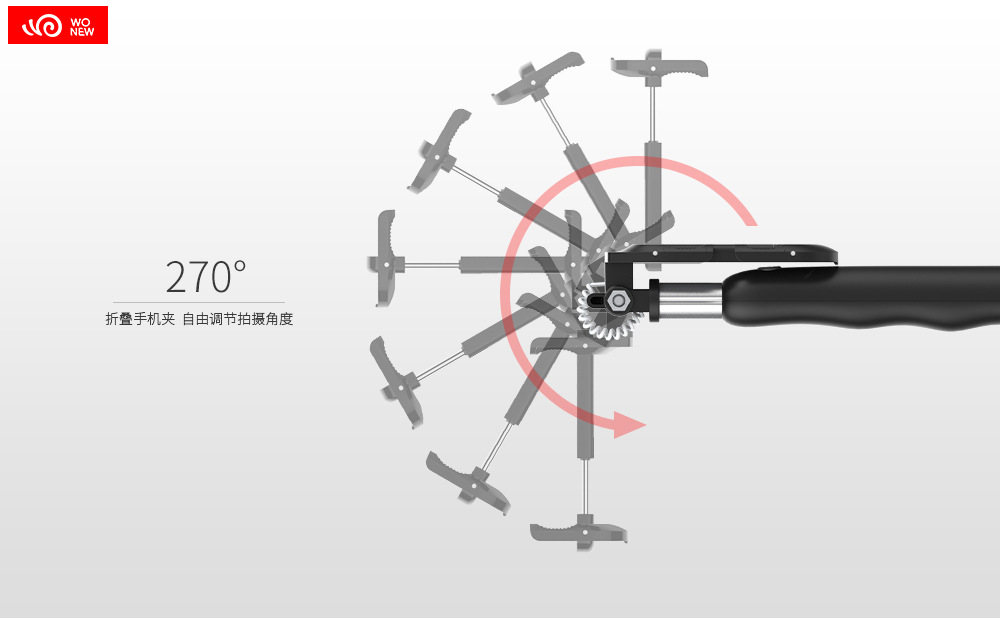 Perche selfie en Alliage d aluminium - Ref 3386966 Image 18