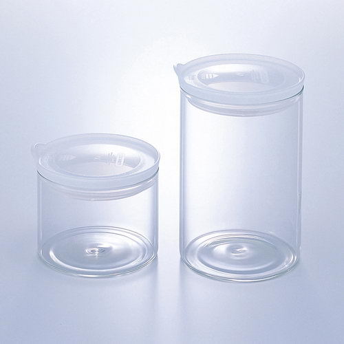 玻璃瓶 直身 透明 可叠放   1-6257 3