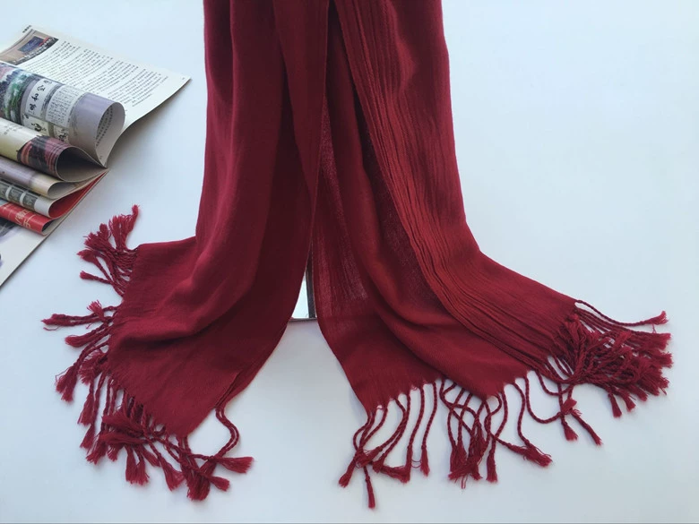Birthday charm, cotton scarf, cloak