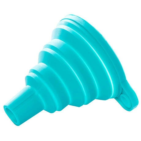 Folding telescopic silicone food silicone, container, flask funnel