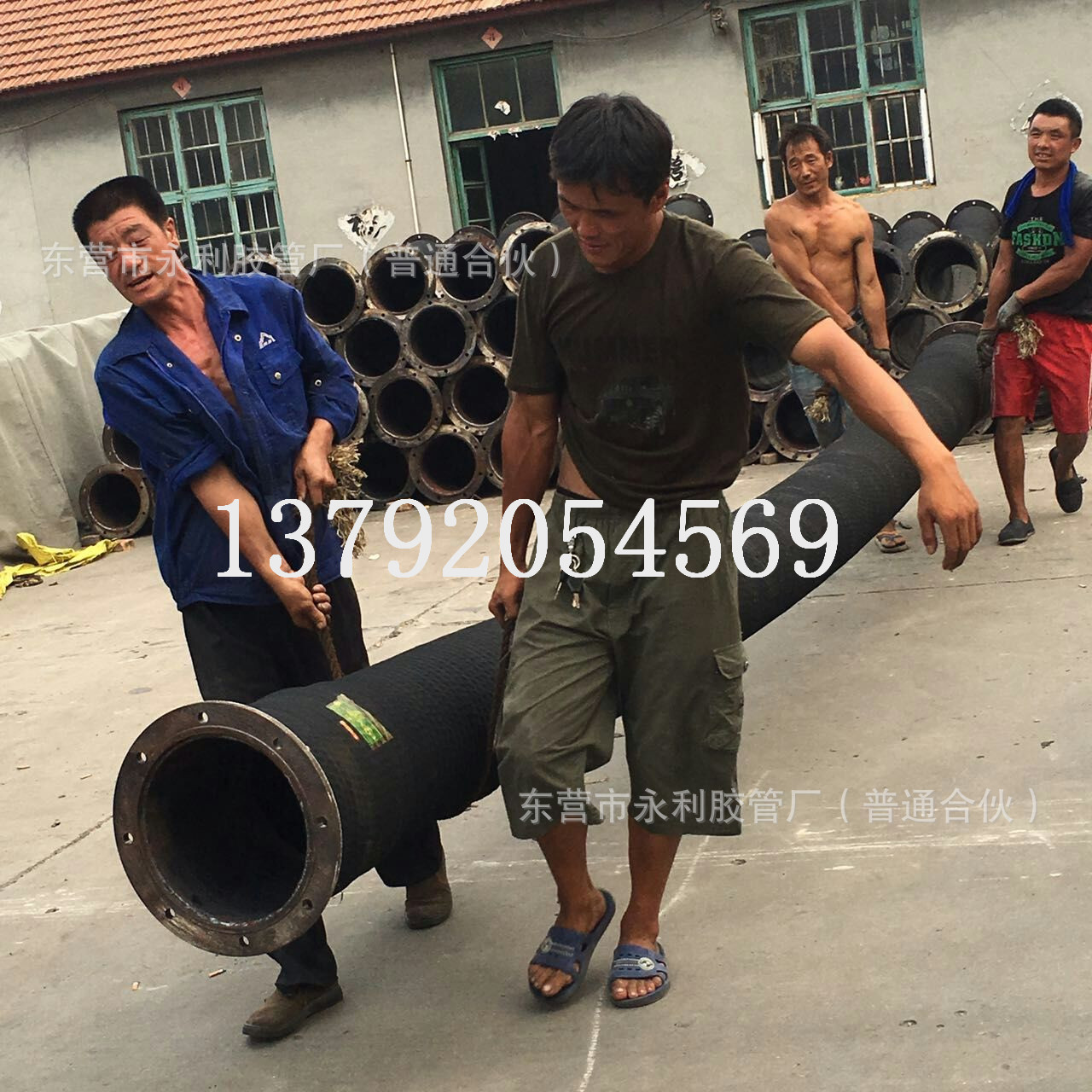 大口径胶管 16寸法兰排水胶管DN400mm排吸胶管 吸水钢丝橡胶管