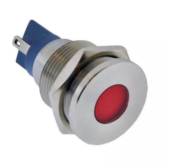 现货E-Switch/PVL16FLS11面板指示灯ANTI-VANDAL PILOT原装正品