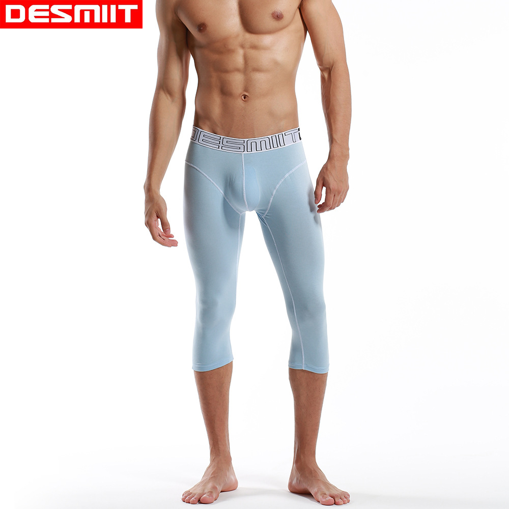 Of Desmiit Modal Cotton Close-fitting And Comfortable Men'sy7-minute Autumn Pants Style U111