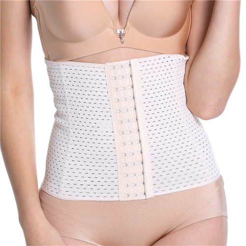 Hollow breathable waist cincher, tummy cincher, body shaping underwear for women, postpartum tummy cinching belt