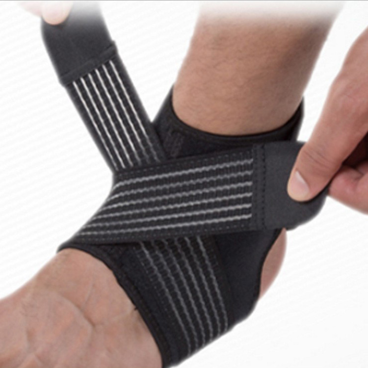 运动护具脚护腕护脚踝 加强版篮球扭伤防护 韧带护踝 绷带运动|ms