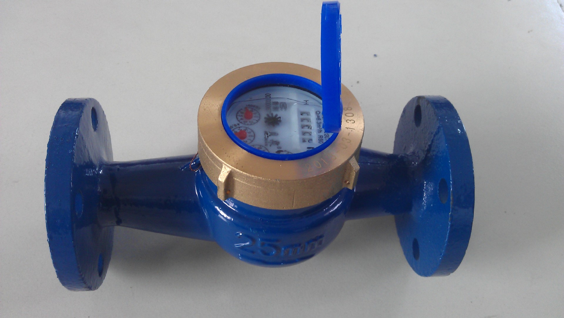 {水電材料行}~自來水錶 3/4 六分 數字水表 定表管 定錶管 自來水錶箱 自來水廠用 水表鐵箱 錶箱蓋 | Yahoo奇摩拍賣