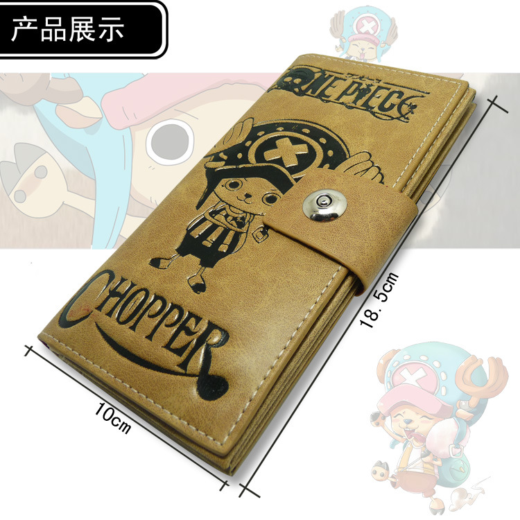 喬巴帶扣長錢包