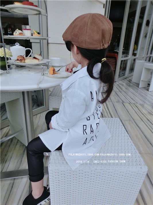 Chemise fille à manche longue - Ref 2085206 Image 17