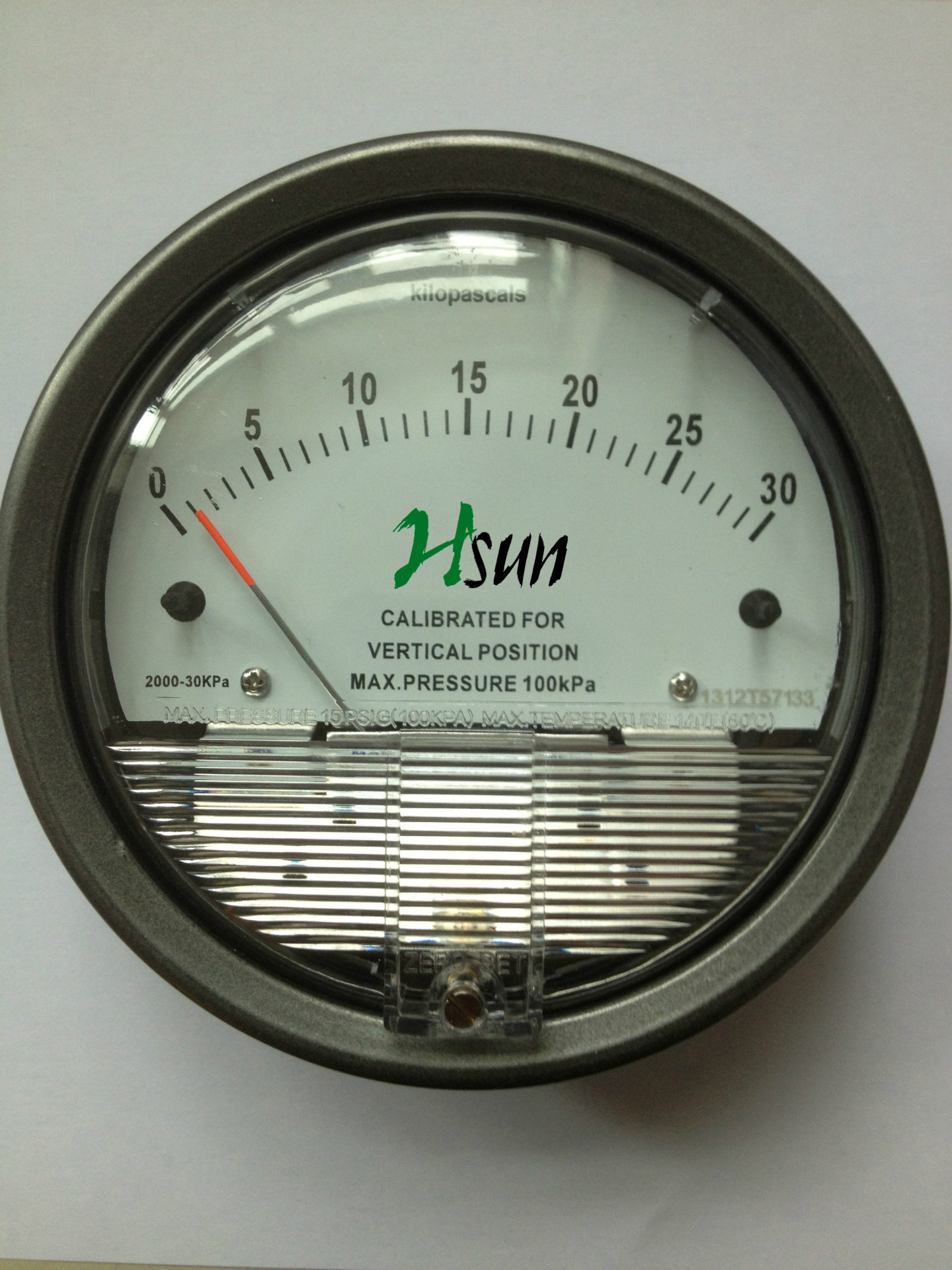 2000型差压表Hasnow/-60pa/-120pa/250pa/5kpa/500pa/3kpaHSUN