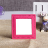 Cute small folding polyurethane handheld mirror, custom made