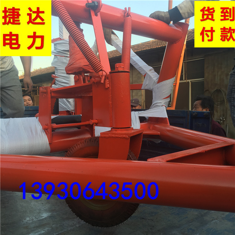 电力导线收放线拖车/电缆线盘拖车50KN/电缆拖车/线缆放线车