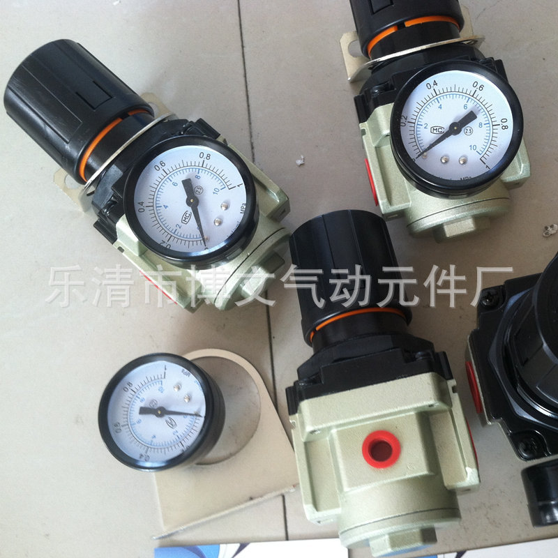 空气过滤调压器AR4000-04 减压阀4分螺纹PT1/2