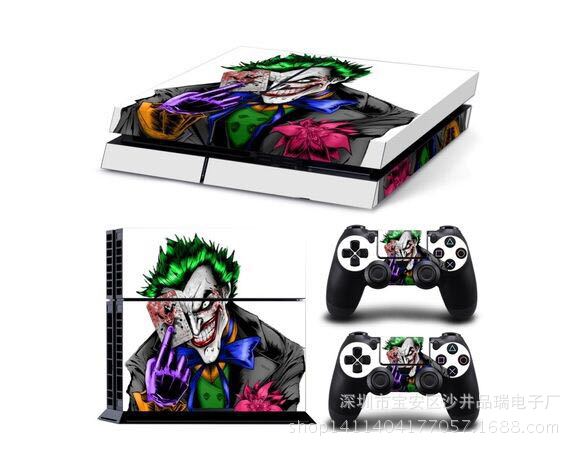 PS4 game characters colorful stickers stickers stickers are PS4 host color paste can be custom-made to Fig.