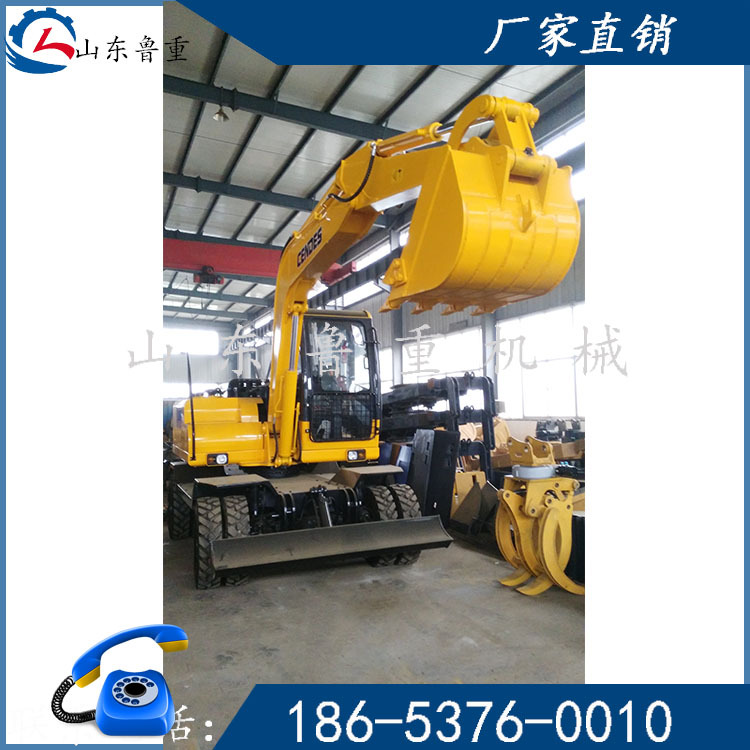 长期供应多功能轮式挖掘机 抓 挖 破碎多功能