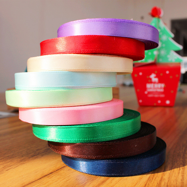 新年红色丝带 缎带彩带织带包装带礼品织带 烘焙礼盒包装带 1cm宽