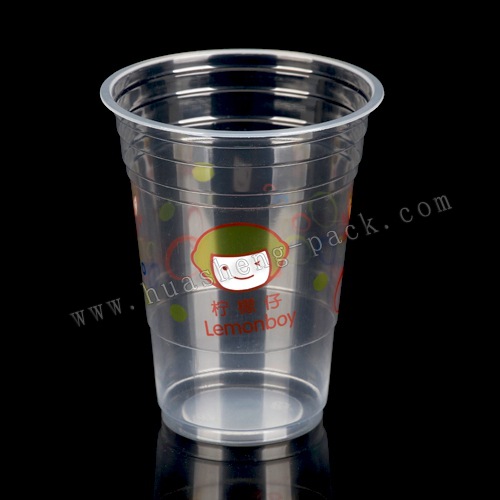 一次性奶茶杯 果汁杯 450ml 95mm口径