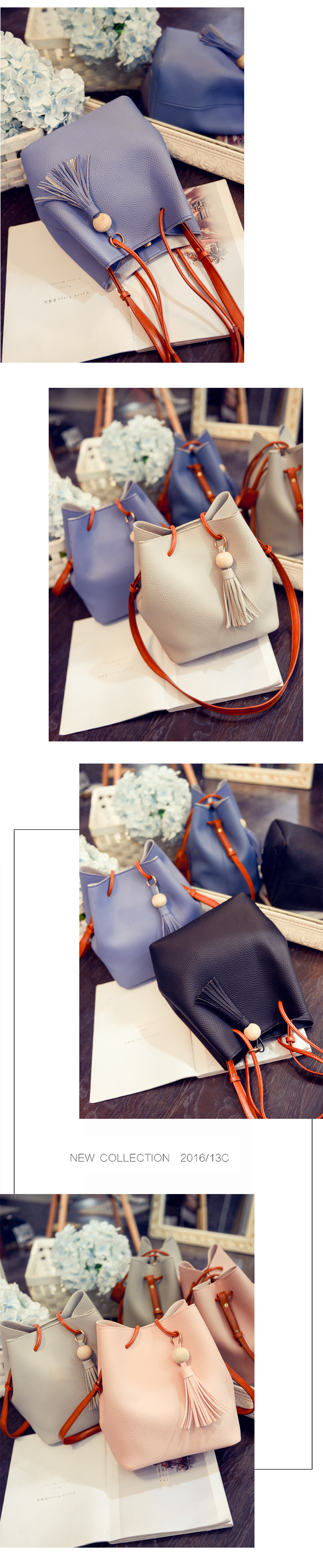 New Fashion Tassel Mother And Child Bag display picture 8