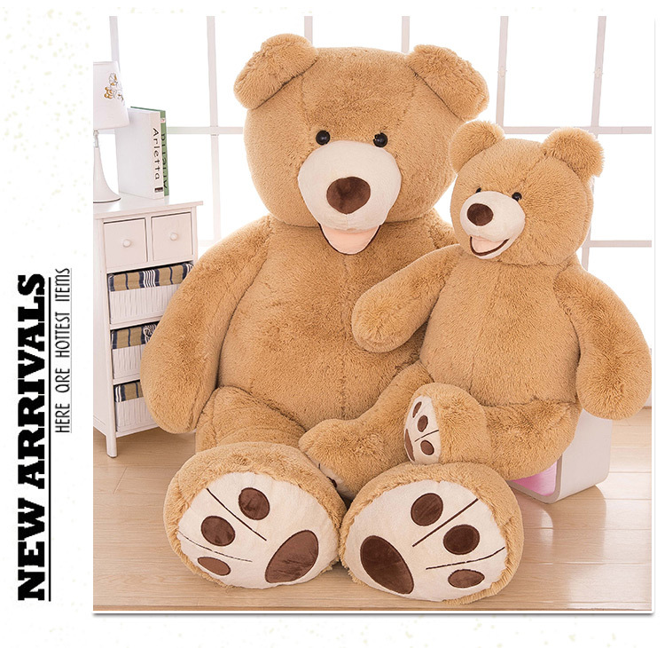 毛绒玩具_创意毛绒玩具熊美国大熊公仔超大号