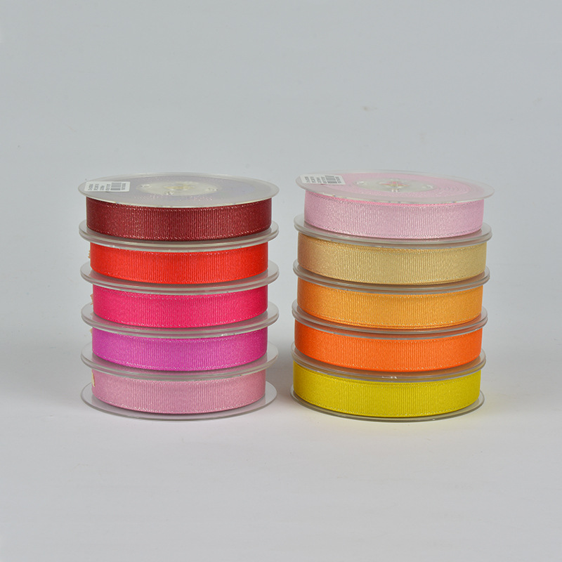 Yao Ming cinta al por mayor costilla plata trama cinta Ropa Accesorios de regalo embalaje accesorios de bricolaje color brillante Serie 3mm