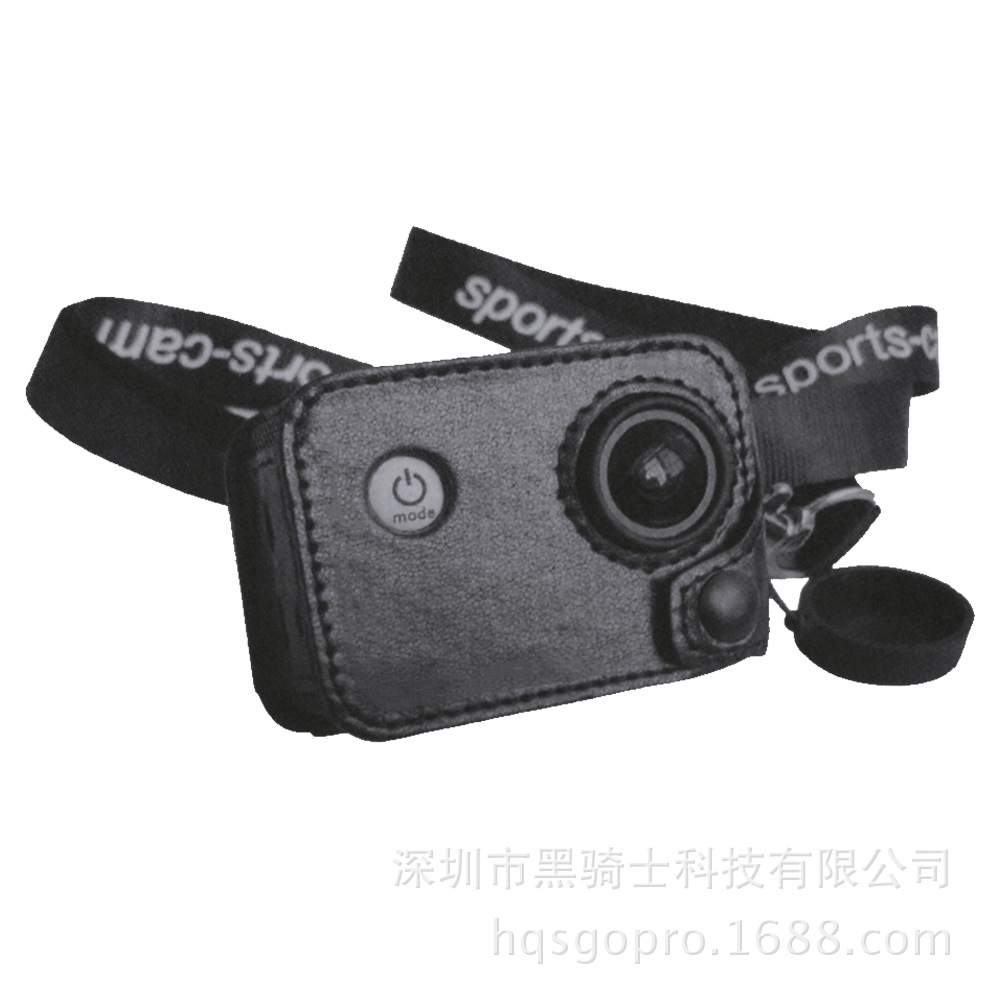 適用于gopro新品多功能皮套  運動相機保護真皮套 相機包帶鏡頭蓋