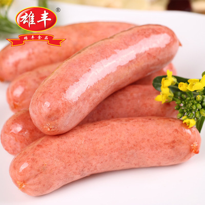 雄丰 热狗肠500g烧烤台湾香肠火山石烤肠速冻食品火腿肠批发|ru