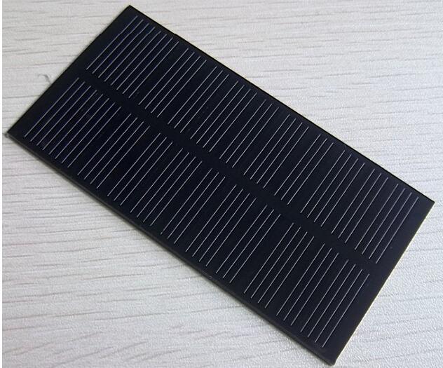 厂家订做PET磨砂滴胶高效单多晶太阳能电池板组件壁灯玩具充电器