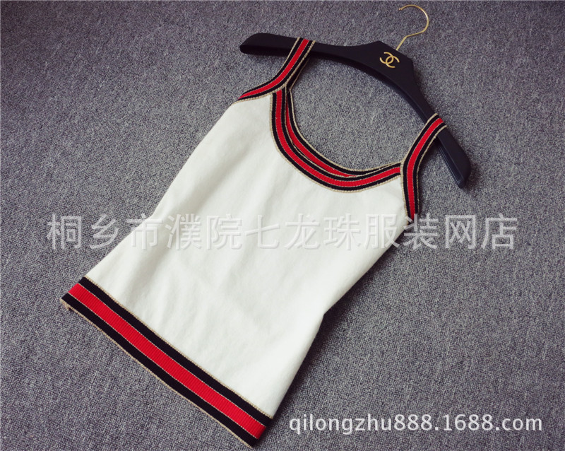 CUCCI 紅邊金絲兩件套 (10)