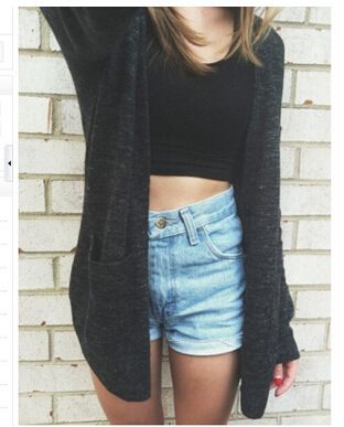 Knitted Cardigan Image 3