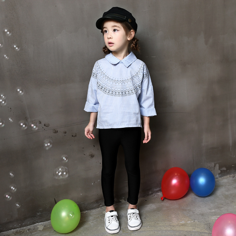 Chemise fille à manche longue - Ref 2086911 Image 14