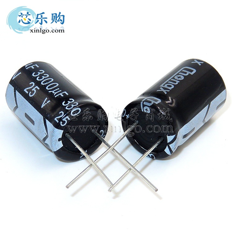 电解电容 25V 3300UF 体积16*25MM 16x25 直插 铝电解电容
