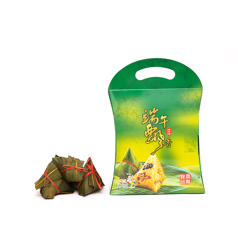 端午粽子包装礼品盒 手提创意粽子礼盒包装 批发粽子空纸礼盒现货