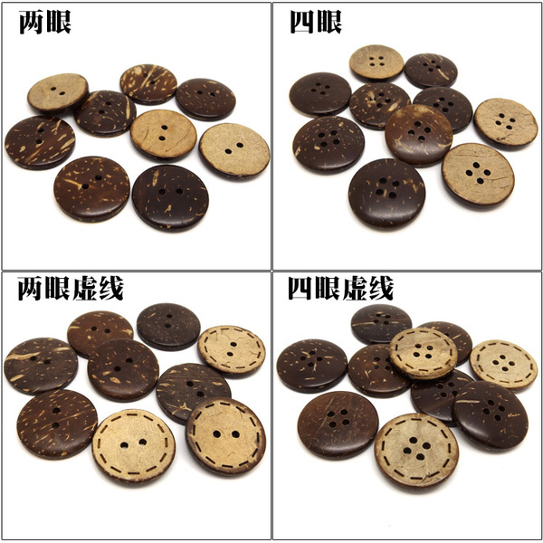 Wholesale coconut shell buckle environmentally friendly coconut…