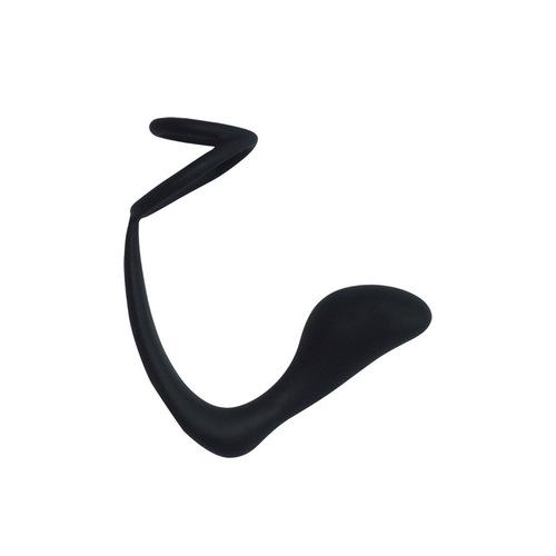 Black Silicone Prostate Massager Male Anal G-Spot Pudendal Anus Plug Adult Erotic Toy LeYa