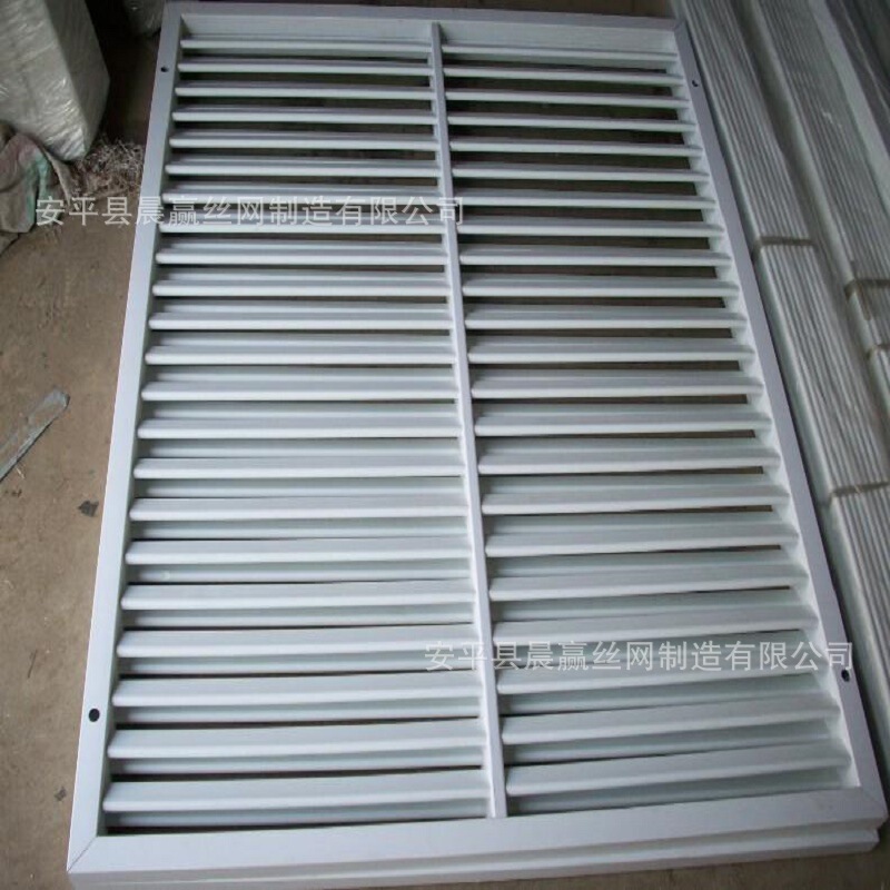 Household Aluminum Alloy Air Conditioner Outdoor Unit Cover Galvanized Grille Blinds Decorative Rainproof Custom Factory Direct Sales Accessories Household Aluminum Alloy Air Conditioner Outdoor Unit Cover Galvanized Grille Blinds Decorative Rainproof Custom Factory Direct Sales Accessories