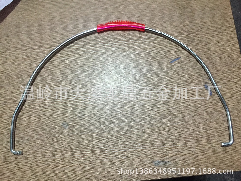 6.5*40PVC透明红色水桶提手、塑料桶桶钩