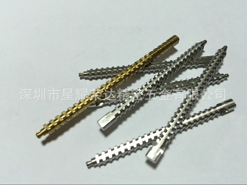 走心机丝杆加工 数控车机械加工 精密五金丝杆加工定制