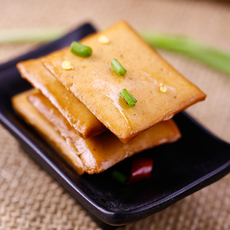 宝丰源鱼豆腐250g 原味/烧烤/麻辣/泡椒味鱼板烧豆干零食真空包装