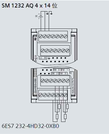 西门子SM1232 4AO模块6ES7 232-4HD32-0XB0 S7-1200 plc-阿里巴巴