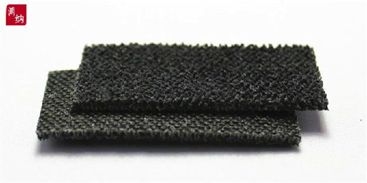 黑绒包辊防滑布可用于经编机拉幅定型机 任意宽度背胶均可定制