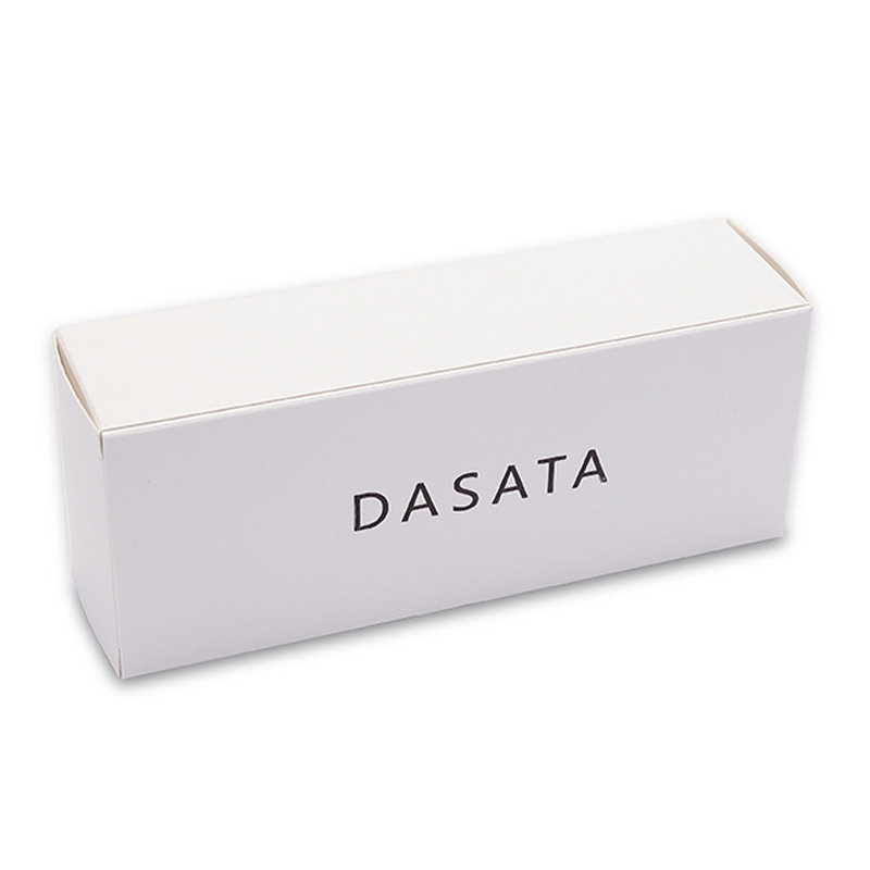 厂家来稿定制白色铜版纸折叠纸盒白卡纸包装盒出口纸盒烫银礼品盒