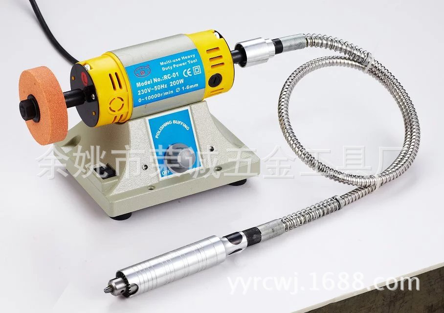 多功能调速微型套装台式砂轮机台磨机     厂家直销