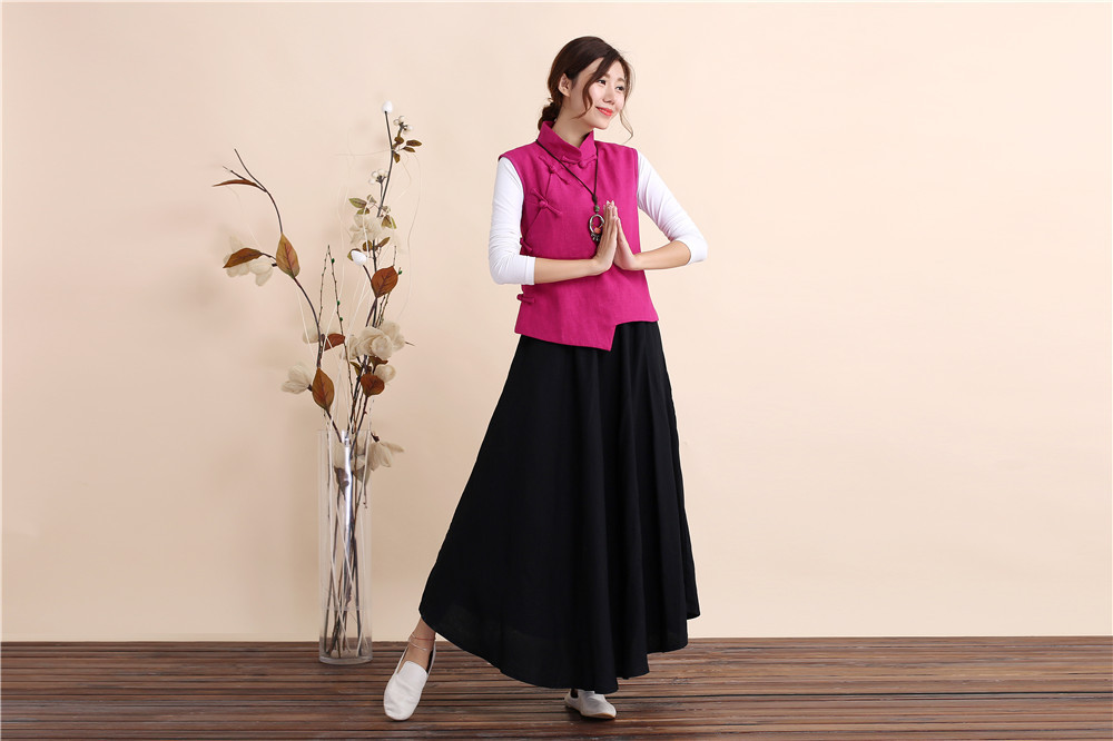 Gilet femme MA FAN TISSU en Chanvre - Ref 3316987 Image 66