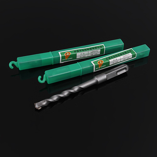 Ruigong mid-range square handle four-pit electric hammer drill bit alloy impact drill bit wall hole opener drill bit