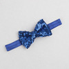 Children's high quality headband, nail sequins handmade with bow, accessory, new collection