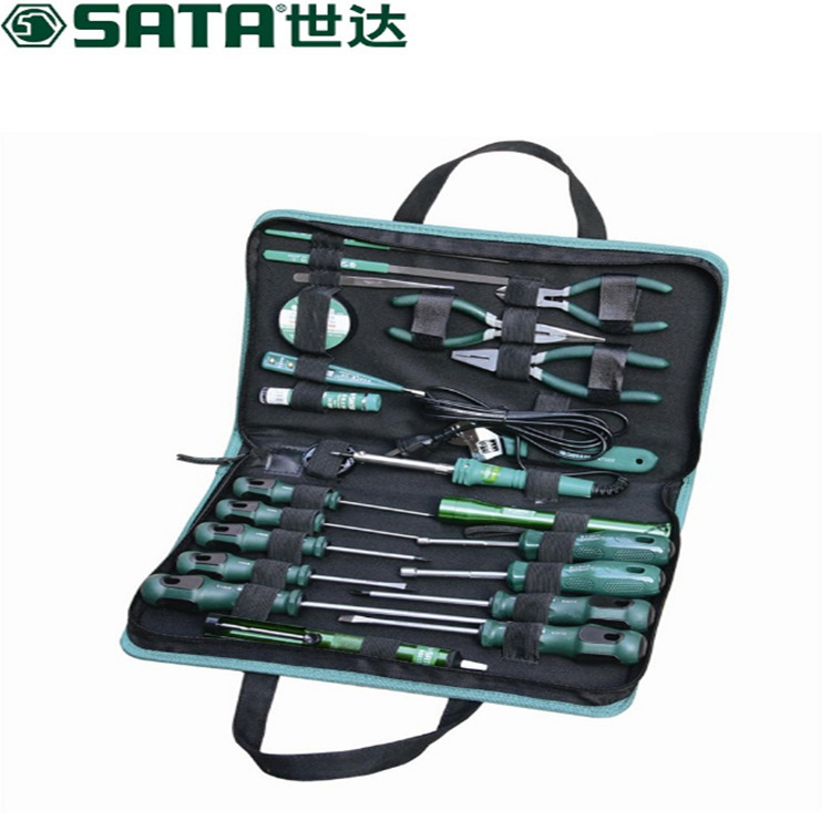 Sata/世达 工具包套装 23件基本电工维修组套 03780