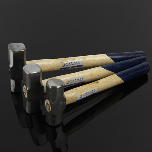 Feiyue brand forged wooden handle octagonal hammer, civil engineering hammer, masonry tool hammer octagonal hammer