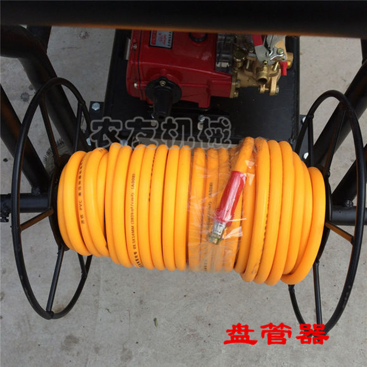 果树手推式汽油喷雾器 高压打药机 手推式汽油打药车